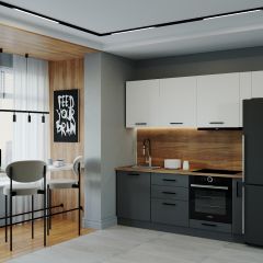 Кухонный гарнитур Вегас 2550 (Стол. 26мм) в Карталах - kartaly.mebel24.online | фото
