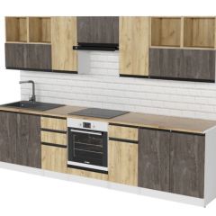 Кухонный гарнитур Виола экстра 3000 мм в Карталах - kartaly.mebel24.online | фото 3