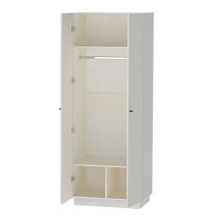 Квадро ШК-1 Шкаф 2дв (ЛДСП миндаль) в Карталах - kartaly.mebel24.online | фото 2