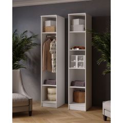 ЛАРС Пенал Белый в Карталах - kartaly.mebel24.online | фото 2