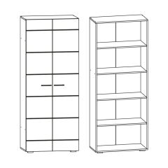 Модульная гостиная Фиеста (Венге/Белый глянец) в Карталах - kartaly.mebel24.online | фото 4