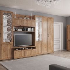 Модульная Гостиная София МДФ Дуб крафт табачный в Карталах - kartaly.mebel24.online | фото