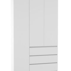 МОРИ МШ 1200.1 Шкаф (белый) в Карталах - kartaly.mebel24.online | фото 2