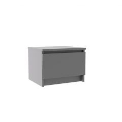 МОРИ ТПМ 400.1 Тумба прикроватная (графит) в Карталах - kartaly.mebel24.online | фото 2