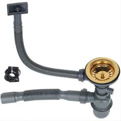 Мойка D400G Octavia MELANA Profline 1,2/200 ЗОЛОТО врезная фигурная D400G в Карталах - kartaly.mebel24.online | фото 2