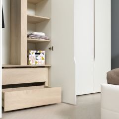 Муссон Шкаф двухстворчатый 13.198 в Карталах - kartaly.mebel24.online | фото 3