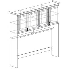 Надставка кровати №864 "Ралли" в Карталах - kartaly.mebel24.online | фото 2