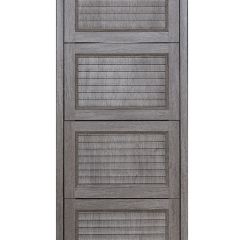 Обувница Комфорт Ф 001 Фасад 3D Жалюзи (4 секции) в Карталах - kartaly.mebel24.online | фото 2