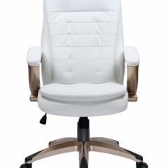 Офисное кресло для руководителей DOBRIN DONALD LMR-106B белый в Карталах - kartaly.mebel24.online | фото