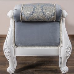Оттоманка Мишель 2-е боковины (белый матовый) в Карталах - kartaly.mebel24.online | фото 6