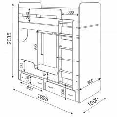 Подростковая ОСТИН (модульная) в Карталах - kartaly.mebel24.online | фото 66