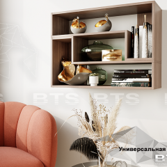 Полка Смарт 2 крафт в Карталах - kartaly.mebel24.online | фото 2