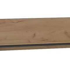 Полка Оскар Лофт (Дуб Золотой) в Карталах - kartaly.mebel24.online | фото