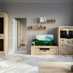 Полка подвесная НКМ Версаль-5 секция №15 в Карталах - kartaly.mebel24.online | фото 2