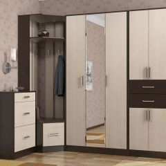 Прихожая ДИАНА-4 сек №10 (Венге/Дуб молочный) в Карталах - kartaly.mebel24.online | фото 3