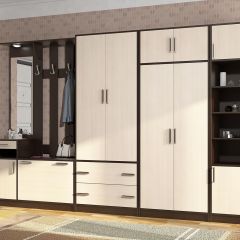 Прихожая ДИАНА-4 сек №14 (Венге/Дуб молочный) в Карталах - kartaly.mebel24.online | фото 2