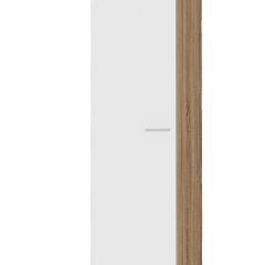 ИТАЛИЯ П-500 Пенал 1 дв. (Дуб сонома/Белый глянец) в Карталах - kartaly.mebel24.online | фото