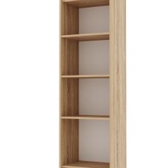 ИТАЛИЯ П-500 Пенал 1 дв. (Дуб сонома/Белый глянец) в Карталах - kartaly.mebel24.online | фото 2