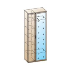 Прихожая Карина композиция 1 (Акация Молдау) в Карталах - kartaly.mebel24.online | фото 2