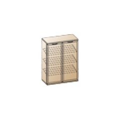Прихожая Карина композиция 4 (Акация Молдау) в Карталах - kartaly.mebel24.online | фото 3