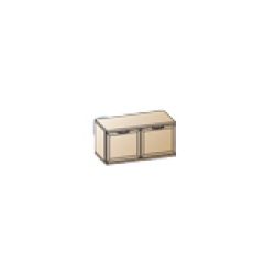 Прихожая Карина композиция 6 (Акация Молдау) в Карталах - kartaly.mebel24.online | фото 7