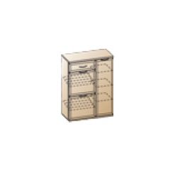 Прихожая Карина композиция 8 (Гикори Джексон светлый) в Карталах - kartaly.mebel24.online | фото 3