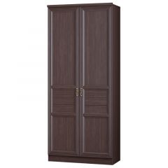 Шкаф для одежды 2-дверный Лира №56 Дуб нортон темный в Карталах - kartaly.mebel24.online | фото