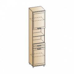 Прихожая Мелисса композиция 3 (Гикори Джексон светлый) в Карталах - kartaly.mebel24.online | фото 4