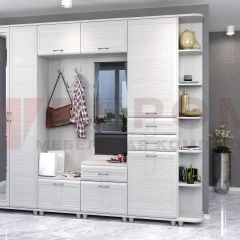 Прихожая Мелисса композиция 5 (Снежный Ясень) в Карталах - kartaly.mebel24.online | фото