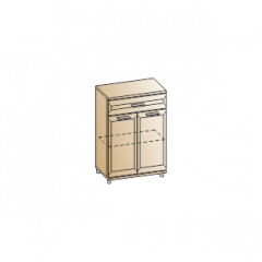 Прихожая Мелисса композиция 7 (Снежный Ясень) в Карталах - kartaly.mebel24.online | фото 3