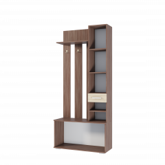 Прихожая Ника вешалка с зеркалом (ВЗ910) в Карталах - kartaly.mebel24.online | фото 6