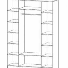 ГАММА Шкаф 4-х створчатый в Карталах - kartaly.mebel24.online | фото 2