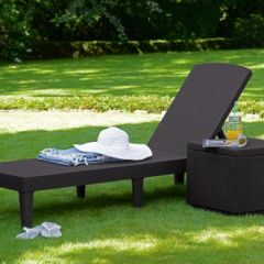 Шезлонг Джайпур (Jaipur Sun lounger) виски-коричневый в Карталах - kartaly.mebel24.online | фото 2