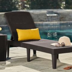 Шезлонг Джайпур (Jaipur Sun lounger) виски-коричневый в Карталах - kartaly.mebel24.online | фото 3