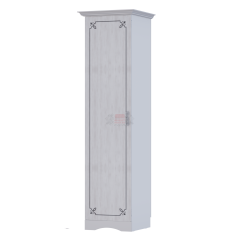 Шкаф 1-но дверный для белья Ольга 1Н в Карталах - kartaly.mebel24.online | фото