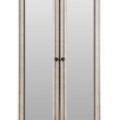 Шкаф 2-х створчатый с Зеркалом Афина (крем корень) в Карталах - kartaly.mebel24.online | фото