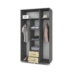 ЕВА Шкаф 3-х дверный Е34 в Карталах - kartaly.mebel24.online | фото 8