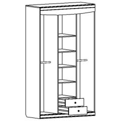 Шкаф 3-х дверный "Мария-Луиза 3" в Карталах - kartaly.mebel24.online | фото 6