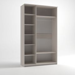 Шкаф 3-х створчатый Дуэт Люкс с зеркалом в Карталах - kartaly.mebel24.online | фото 7