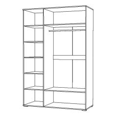 Шкаф 3Д Вегас (1500) в Карталах - kartaly.mebel24.online | фото 2