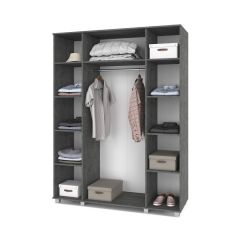 ЕВА Шкаф 4-х дверный Е40 в Карталах - kartaly.mebel24.online | фото 8