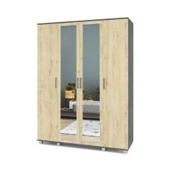 ЕВА Шкаф 4-х дверный Е41 в Карталах - kartaly.mebel24.online | фото 7