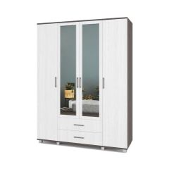 ЕВА Шкаф 4-х дверный Е43 в Карталах - kartaly.mebel24.online | фото
