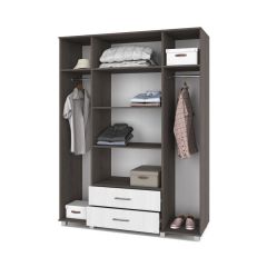 ЕВА Шкаф 4-х дверный Е43 в Карталах - kartaly.mebel24.online | фото 2