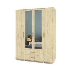 ЕВА Шкаф 4-х дверный Е43 в Карталах - kartaly.mebel24.online | фото 5
