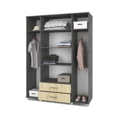 ЕВА Шкаф 4-х дверный Е43 в Карталах - kartaly.mebel24.online | фото 8