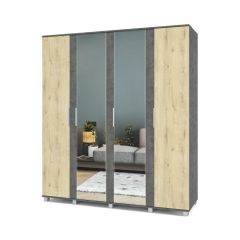 ПАНДОРА Шкаф 4-х дверный П42 в Карталах - kartaly.mebel24.online | фото 7