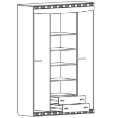 Шкаф 4-х дверный "Мария-Луиза 4" в Карталах - kartaly.mebel24.online | фото 2