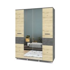 ВИОРА Шкаф 4-х дверный В41 в Карталах - kartaly.mebel24.online | фото 5