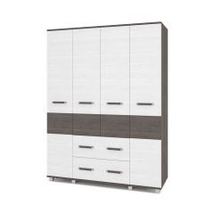 ВИОРА Шкаф 4-х дверный В43 в Карталах - kartaly.mebel24.online | фото